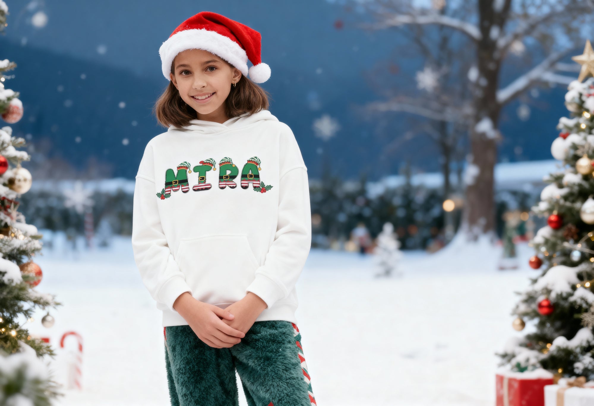 Yılbaşı Hoodie Elf