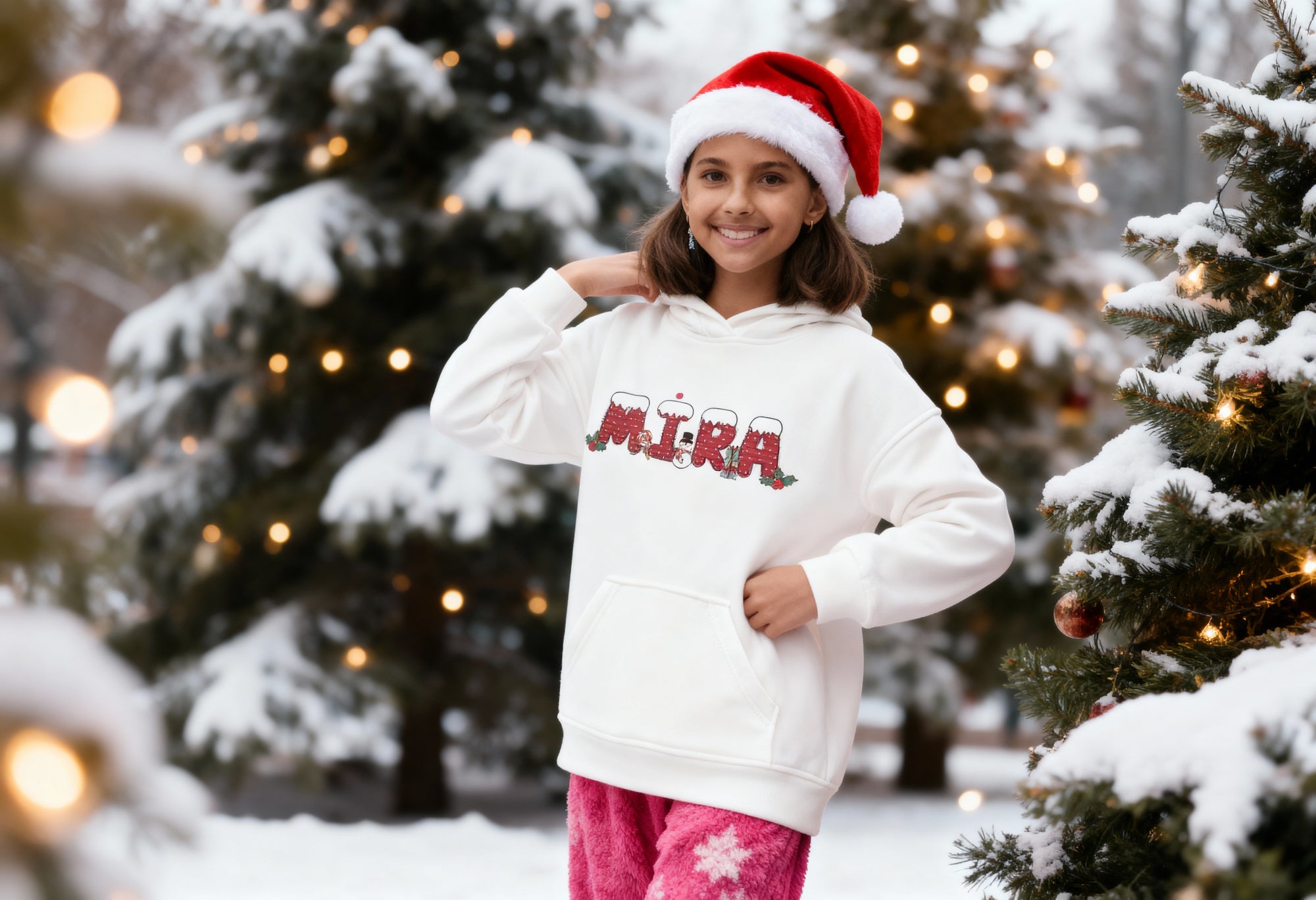 Yılbaşı Hoodie Snow