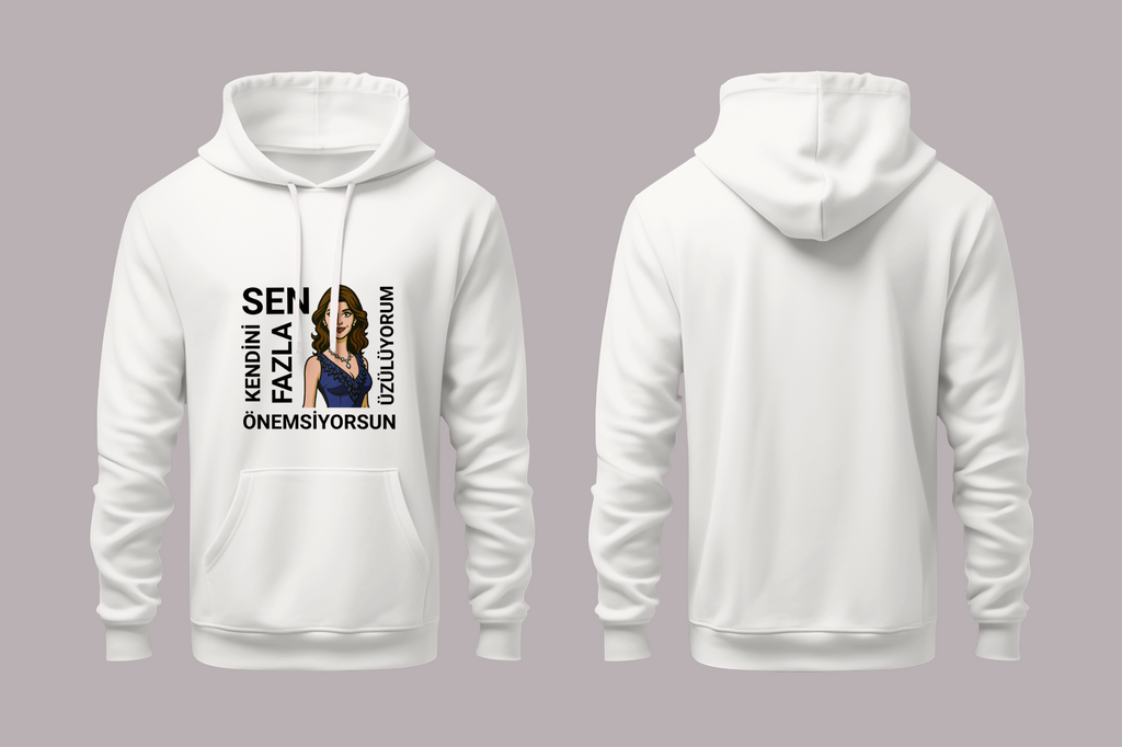 ÜZÜLÜYORUM Hoodie