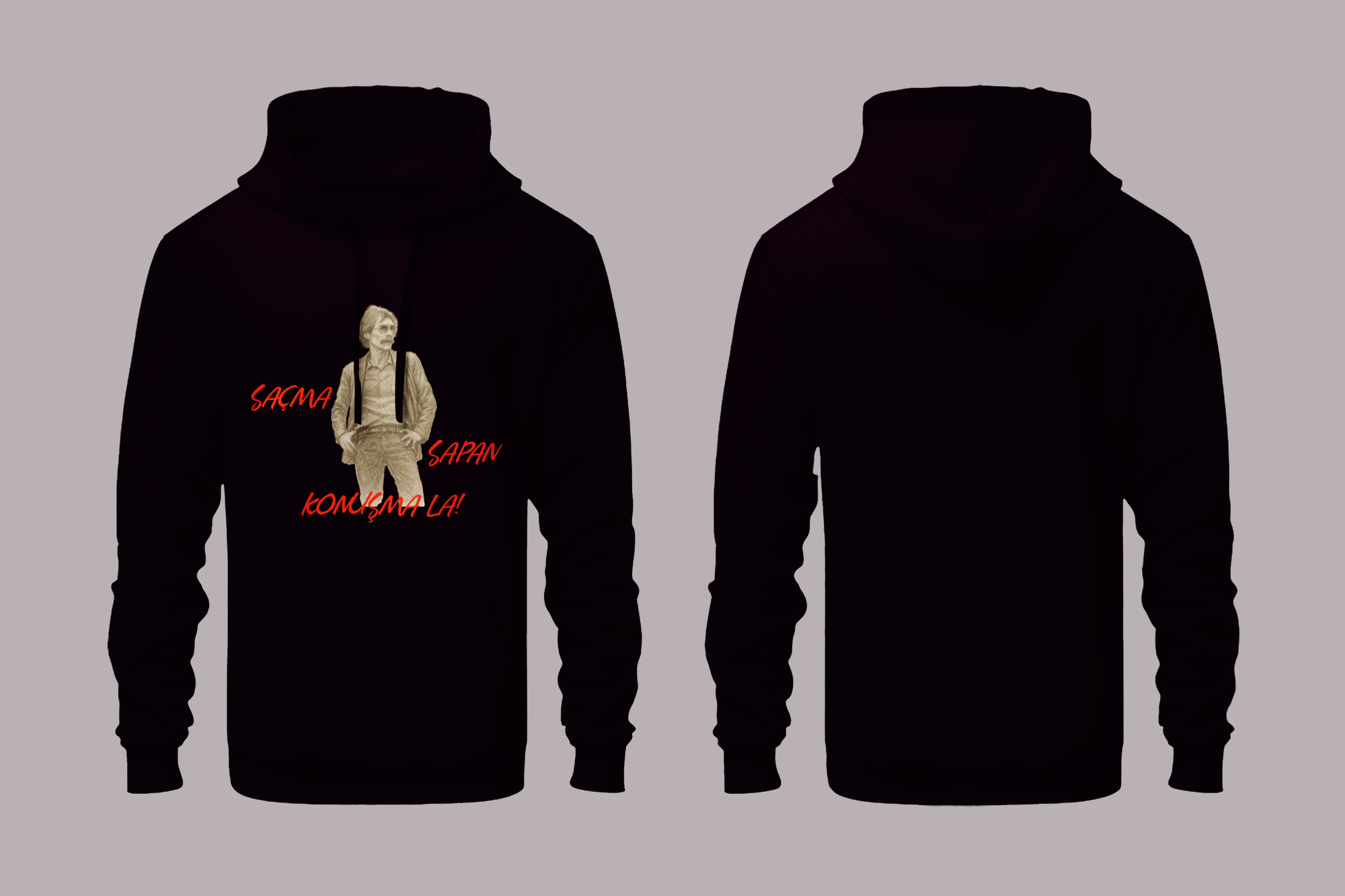 Saçma Sapan Konuşma La! Hoodie